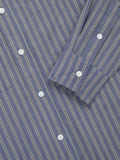 Commuter Shirt Coyote Stripe 3sixteen