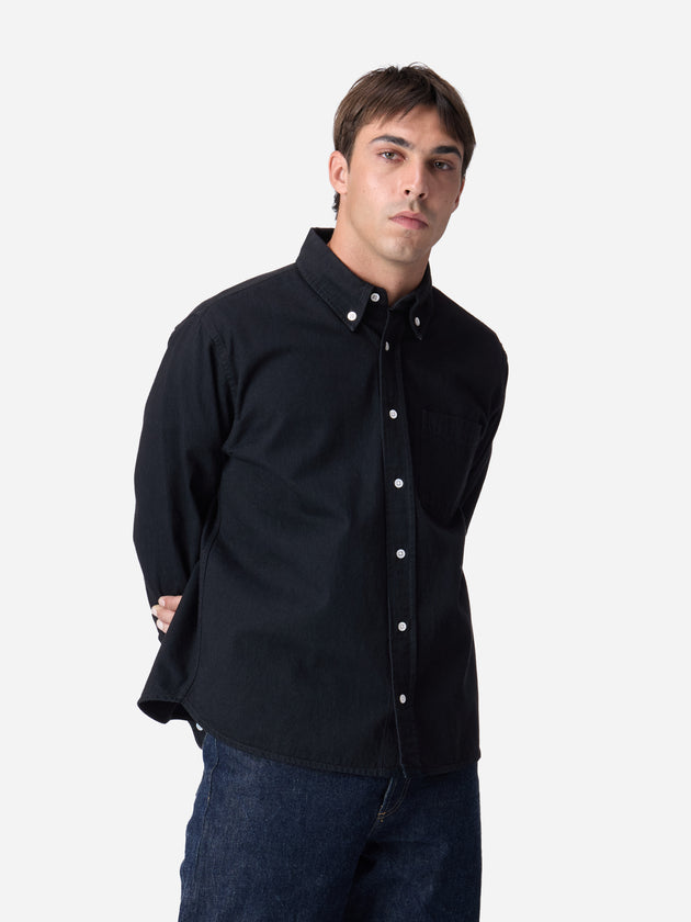 Bd Shirt Black Selvedge 3sixteen