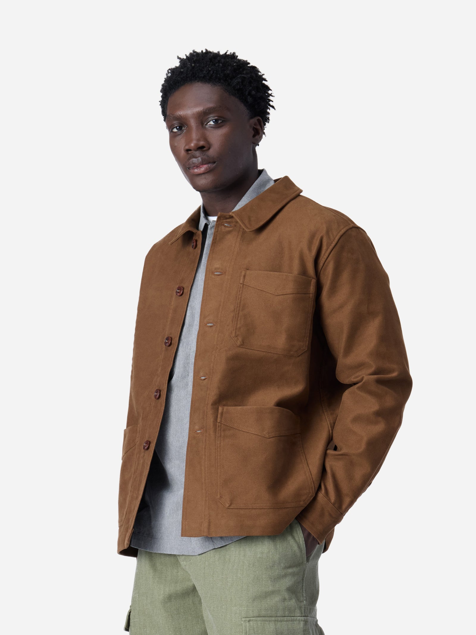 French Work Jacket Moleskin