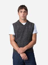 Sweater Vest Tweed 3sixteen