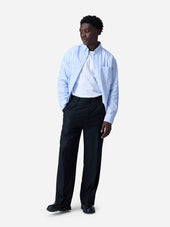 Pleated Trouser Wool 3sixteen