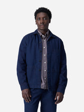 Shop Jacket ~ Indigo Canvas