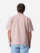 Short Sleeve Workshirt Blush Twill 3sixteen