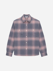 Utility Flannel Mauve Ombre