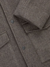 Welding Jacket Tobacco Wool Cashmere 3sixteen