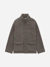 Welding Jacket Tobacco Wool Cashmere 3sixteen