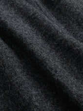 Work Blazer Grey Melton Wool