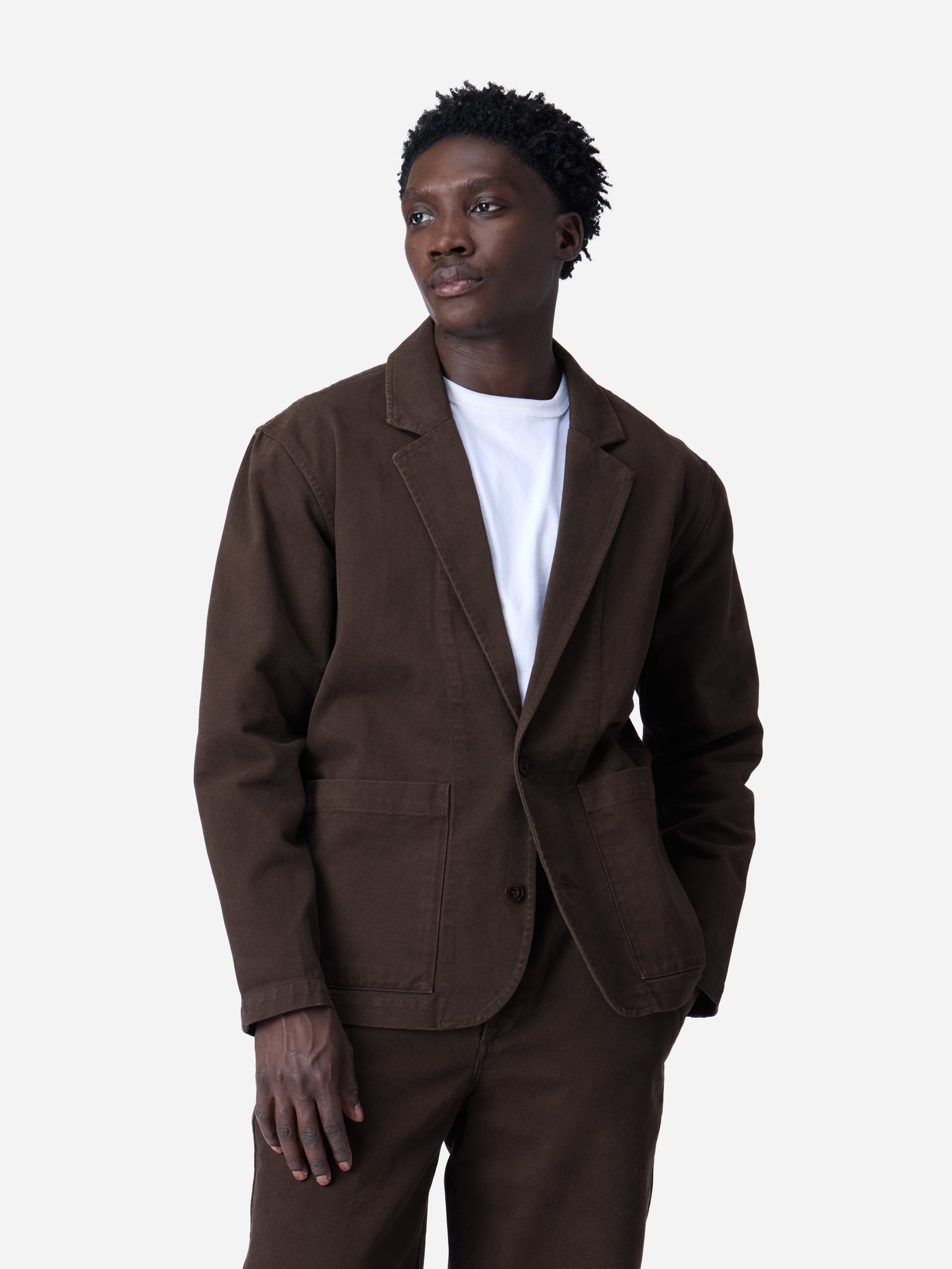 Work Blazer Umber