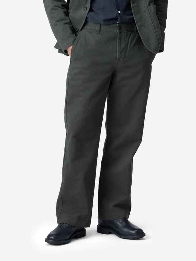 Work Pant Ivy Green 3sixteen