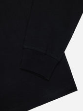 Heavyweight Boxy Long Sleeve T-shirt ~ Black