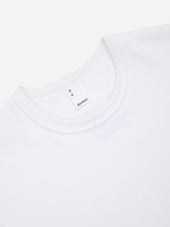 Heavyweight Boxy Long Sleeve T-shirt ~ White