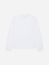 Heavyweight Boxy Long Sleeve T-shirt ~ White