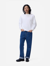 Heavyweight Boxy Long Sleeve T-shirt ~ White