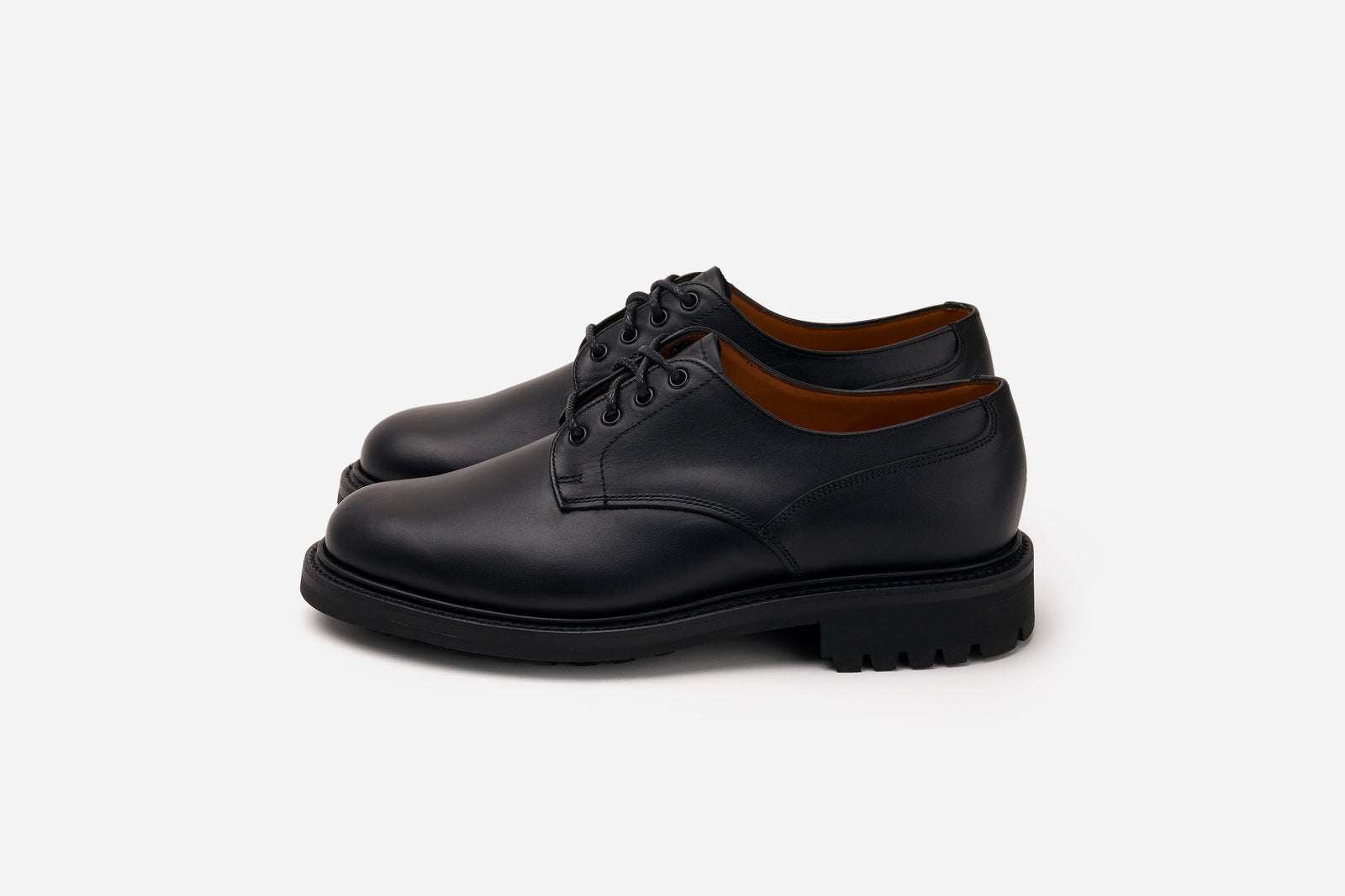 Lug Sole Derby Waxy Leather