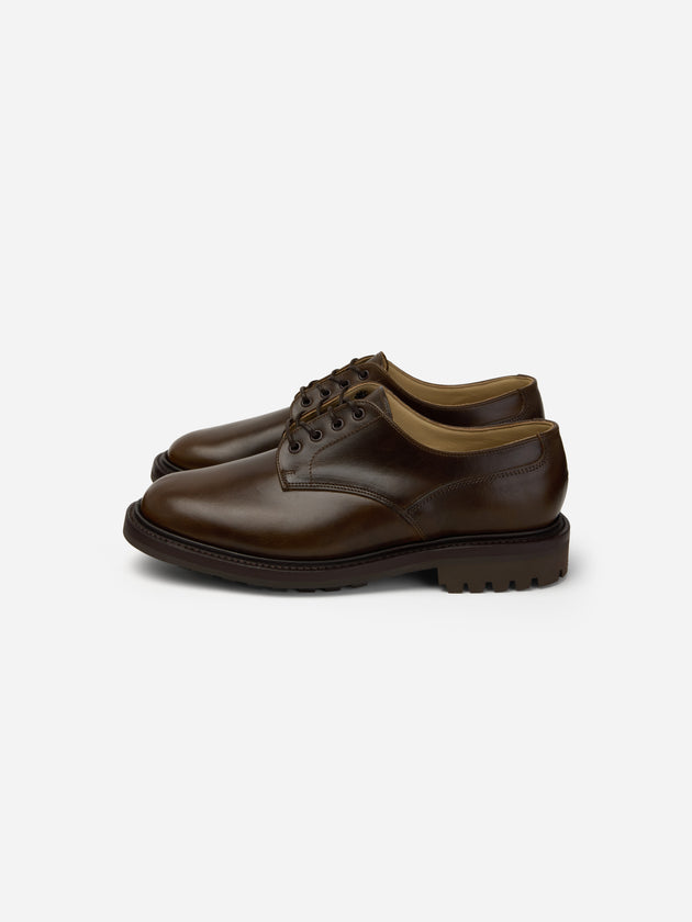 Lug Sole Derby Mocha Waxy Leather 3sixteen