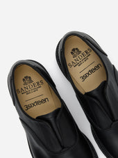 Laceless Oxford Waxy Leather 3sixteen