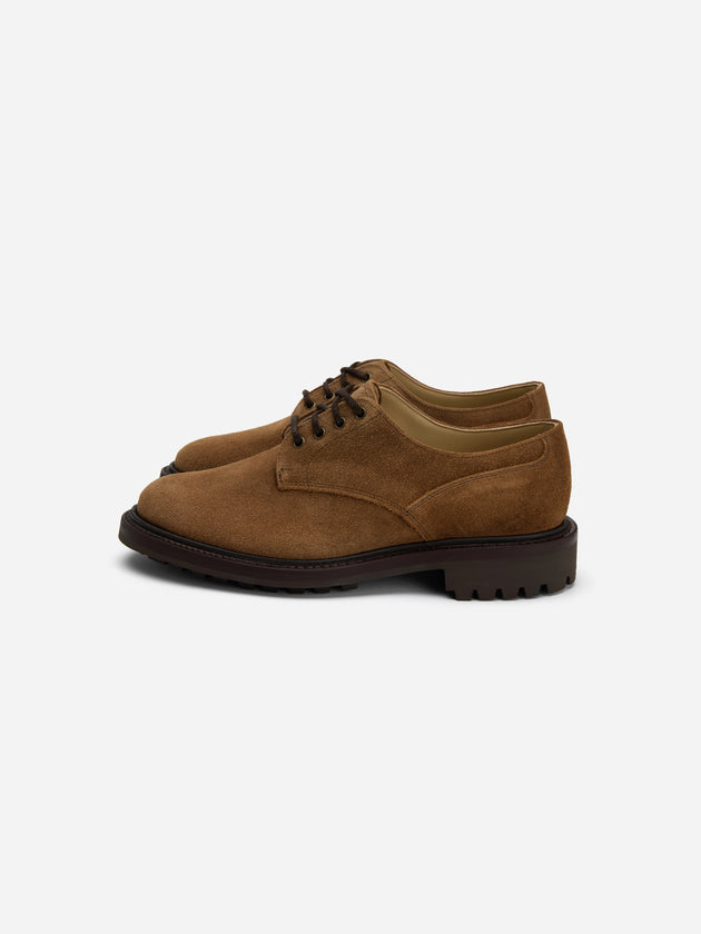 Lug Sole Derby - Snuff Waxy Suede | 3sixteen