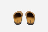 Mule ~ Shaggy Chestnut Suede