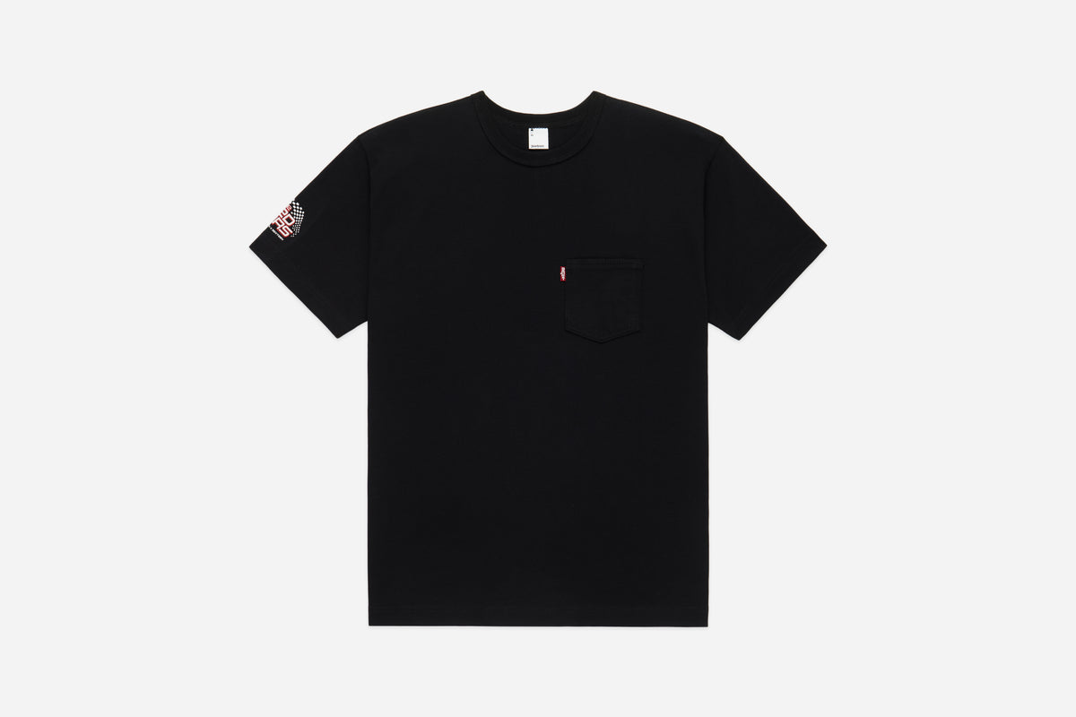Self Edge X Samurai X 3sixteen The Redliners Pocket T Shirt 3sixteen
