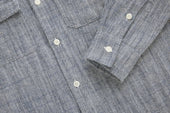Camp Shirt Cotton Linen Hbt 3sixteen