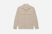 Camp Shirt Cotton Linen Hbt 3sixteen