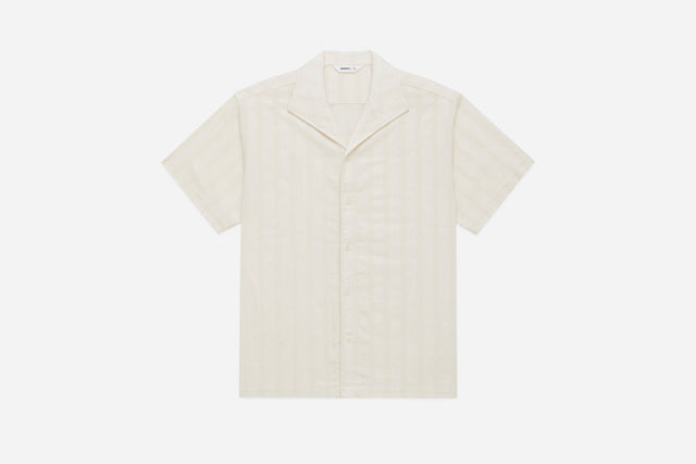 Leisure Shirt Natural Lace Weave 3sixteen