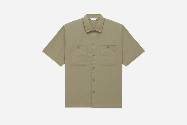 Short Sleeve Workshirt Iridescent Ripstop 3sixteen