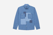 Utility Shirt Patchwork Chambray 3sixteen