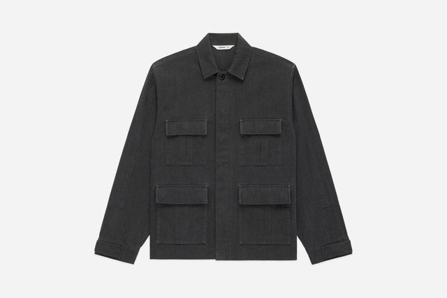BDU Jacket - Charcoal HBT | 3sixteen