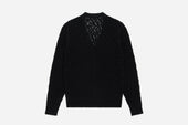 Classic Cardigan Flamme Lace Knit
