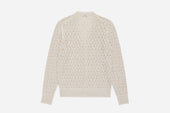 Classic Cardigan Flamme Lace Knit