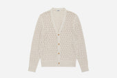 Classic Cardigan Flamme Lace Knit 3sixteen