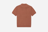 Knit Polo Clay Pima Cotton 3sixteen