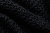 Knit T-Shirt ~ Black Flamme Mesh