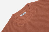 Long Sleeve Knit Tee Clay Pima Cotton 3sixteen