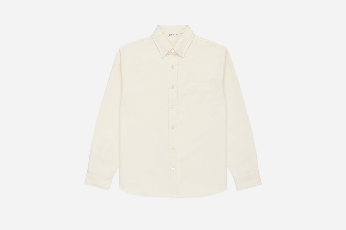 Big Oxford - Ecru Hemp | 3sixteen