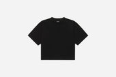 Cropped Training Tee ~ Black