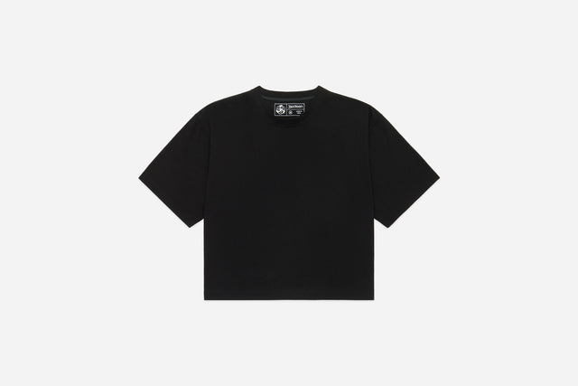 Cropped Training Tee ~ Black