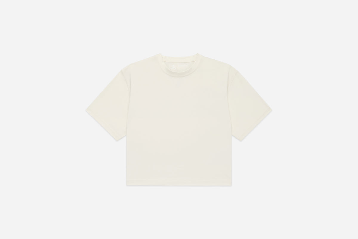 Cropped Training Tee White 3sixteen