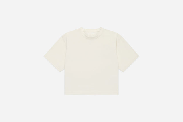 Cropped Training Tee White 3sixteen