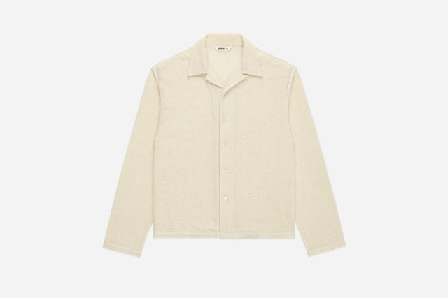 Loop Collar Shirt Mesh 3sixteen