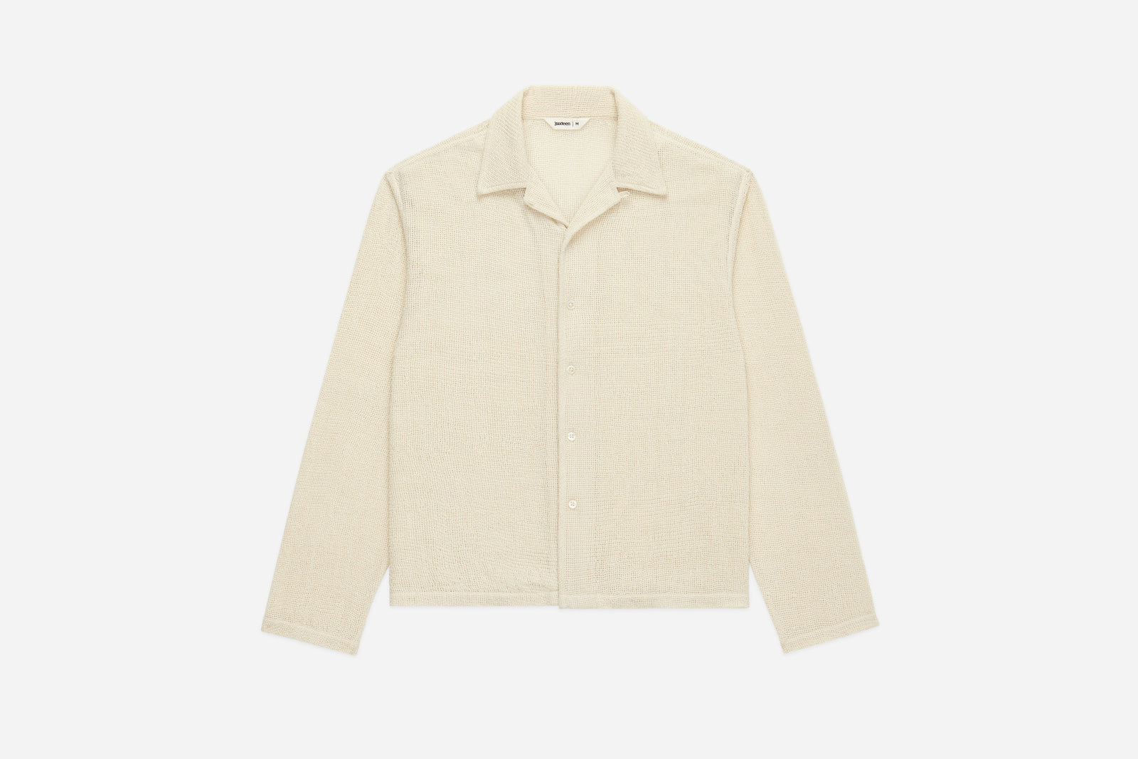 Loop Collar Shirt Mesh