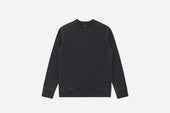 Garment Dyed French Terry Crewneck Smoke 3sixteen