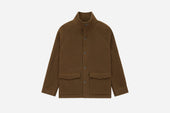 Welding Jacket Tobacco Melton Wool 3sixteen