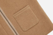 Zip Vest Coyote Wool Cashmere 3sixteen