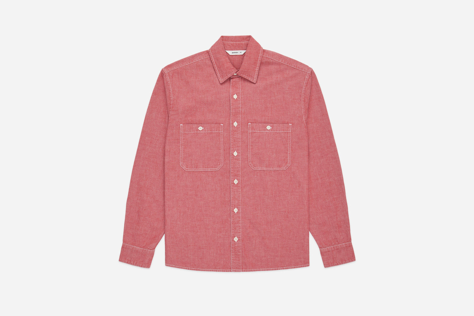 Utility Shirt Red Chambray