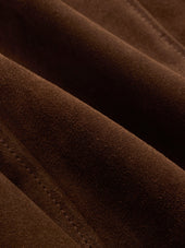 Work Jacket Chocolate Suede 3sixteen