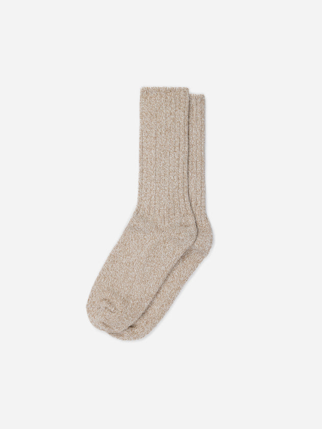 Boot Sock - Marled Sand | 3sixteen