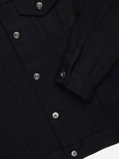 Type 3s Denim Jacket ~ Double Black
