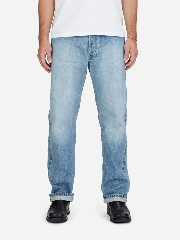 Cs 100xv Classic Straight Indigo Selvedge Vintage Wash 3sixteen